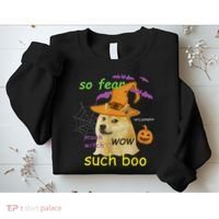 Halloween Doge Shirt Meme Costume Sweatshirt thumb 2
