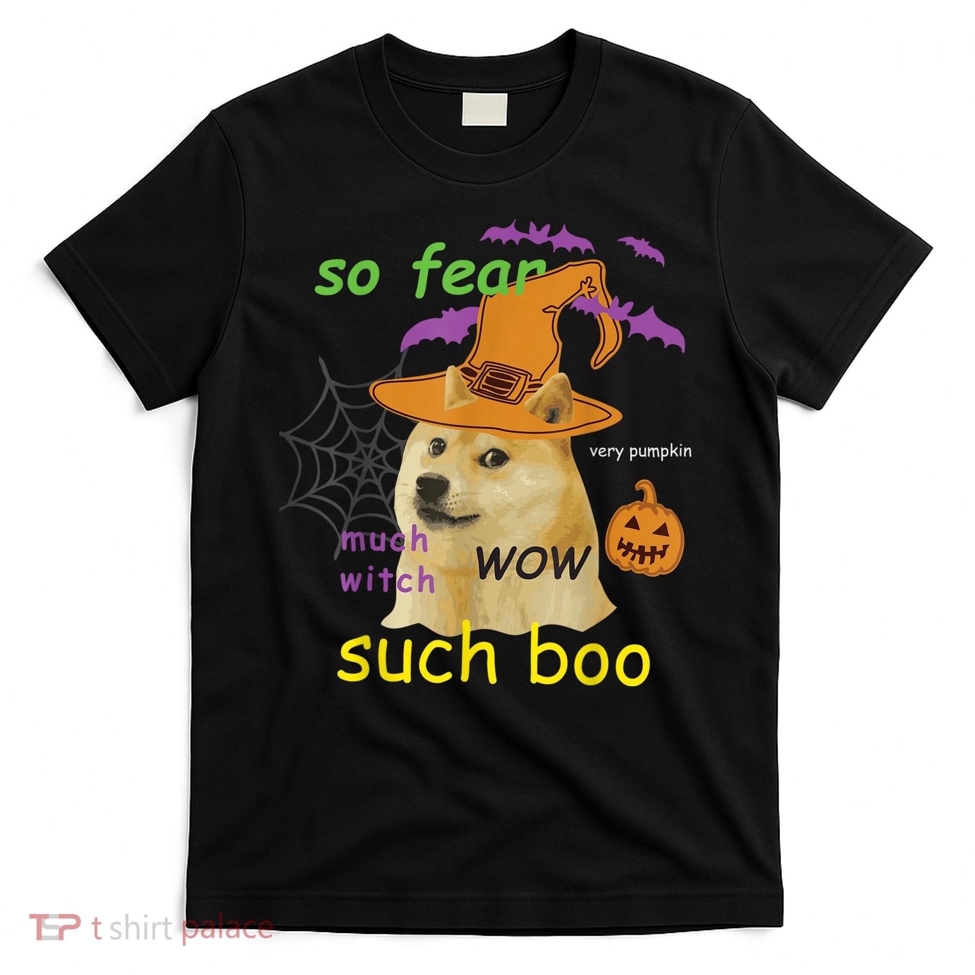 Halloween Doge Shirt Meme Costume T-Shirt
