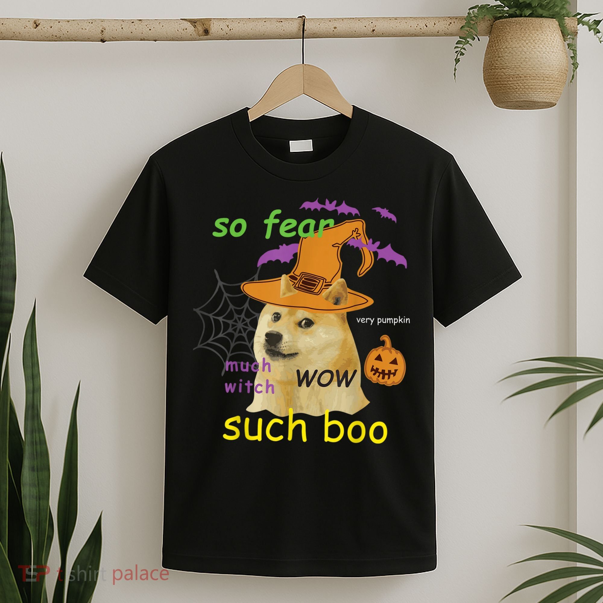 Halloween Doge Shirt Meme Costume T-Shirt