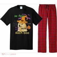 Halloween Doge Shirt Meme Costume Pajama Set thumb 0