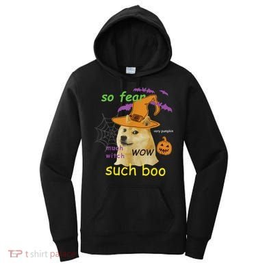 Halloween Doge Shirt Meme Costume Women's Hoodie