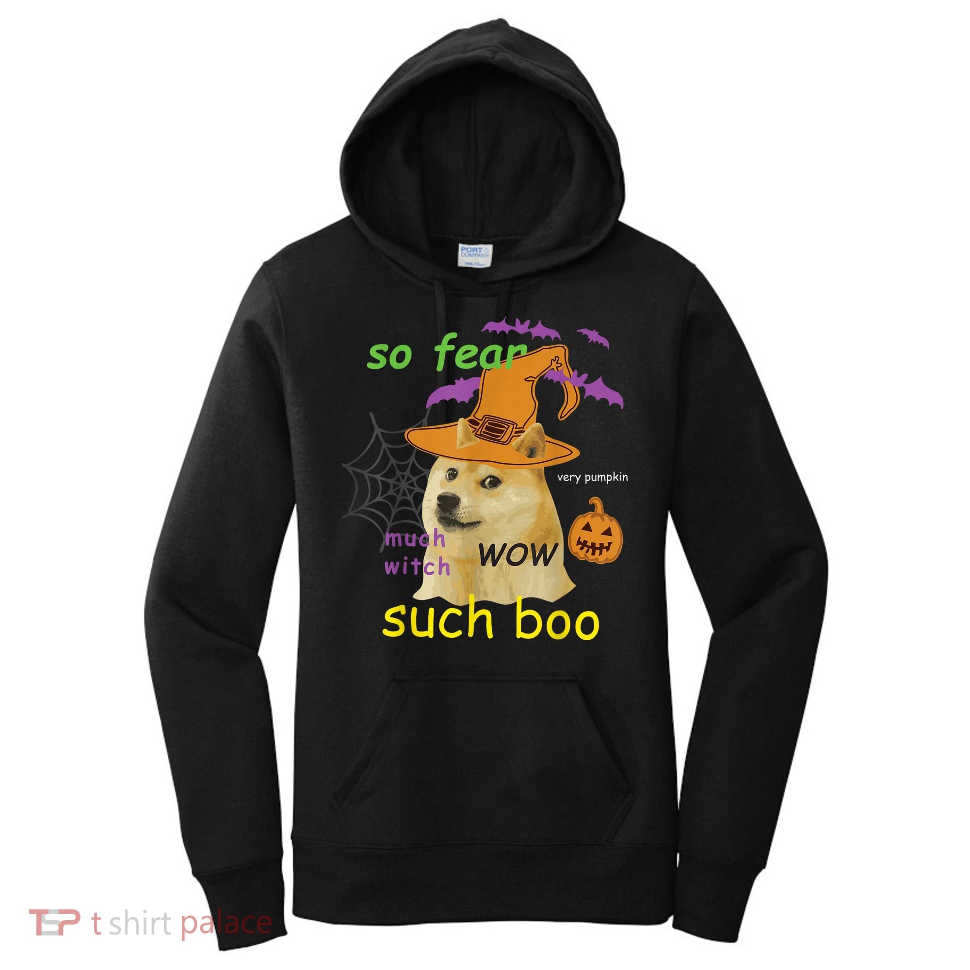 Halloween Doge Shirt Meme Costume Women's Hoodie
