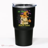 Halloween Doge Shirt Meme Costume Tumbler thumb 0