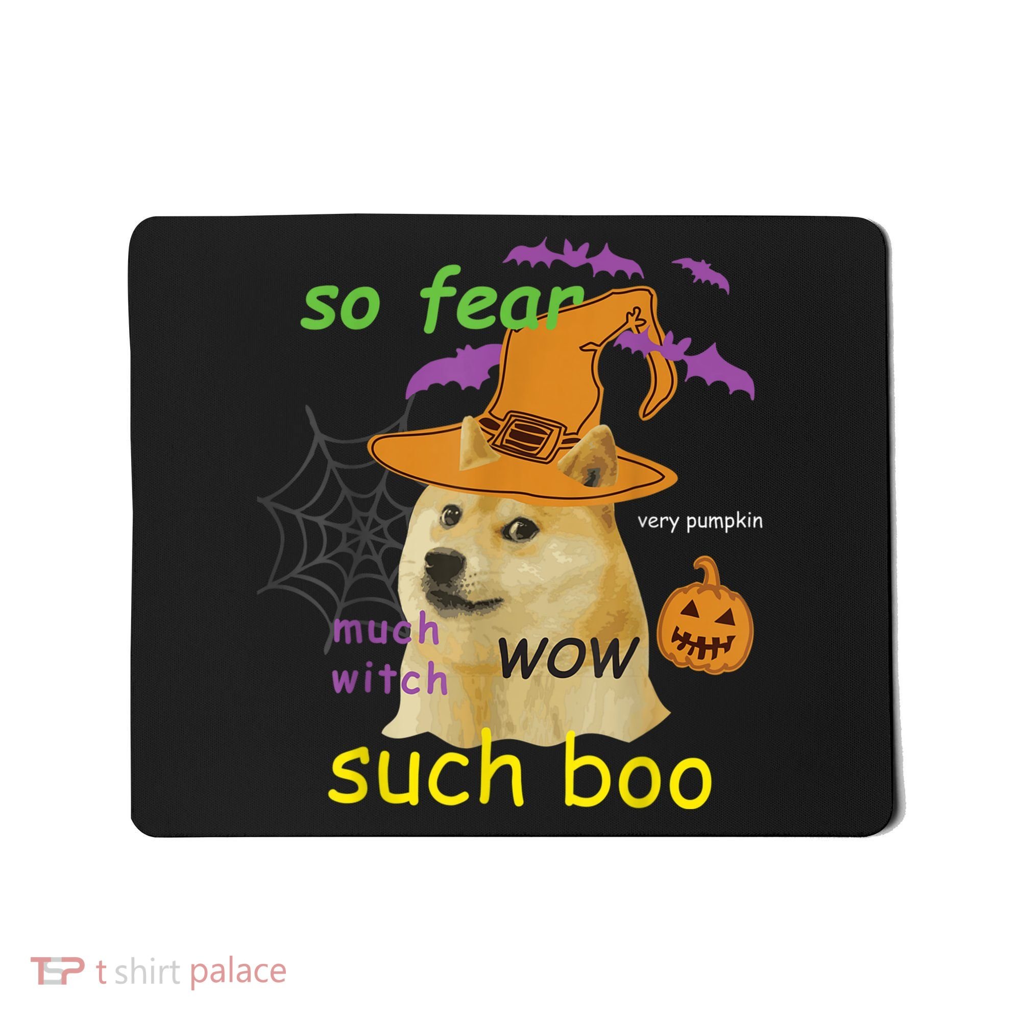 Halloween Doge Shirt Meme Costume Mousepad