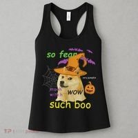 Halloween Doge Shirt Meme Costume Women's Tank Top thumb 3