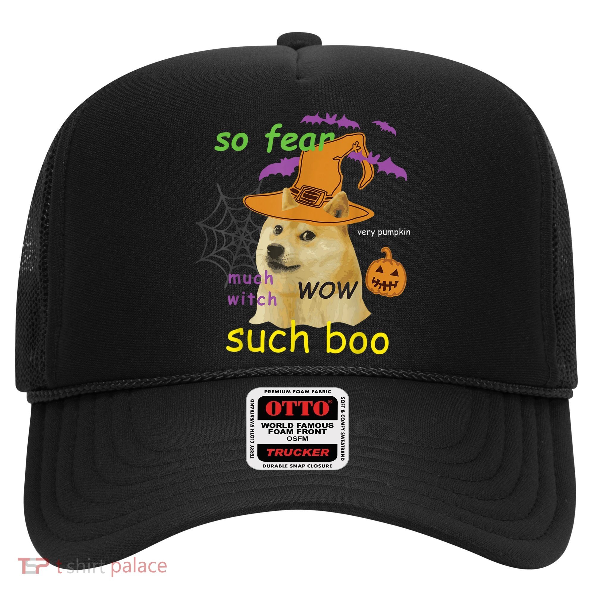 Halloween Doge Shirt Meme Costume Hat