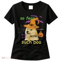 Halloween Doge Shirt Meme Costume Women's T-Shirt thumb 0