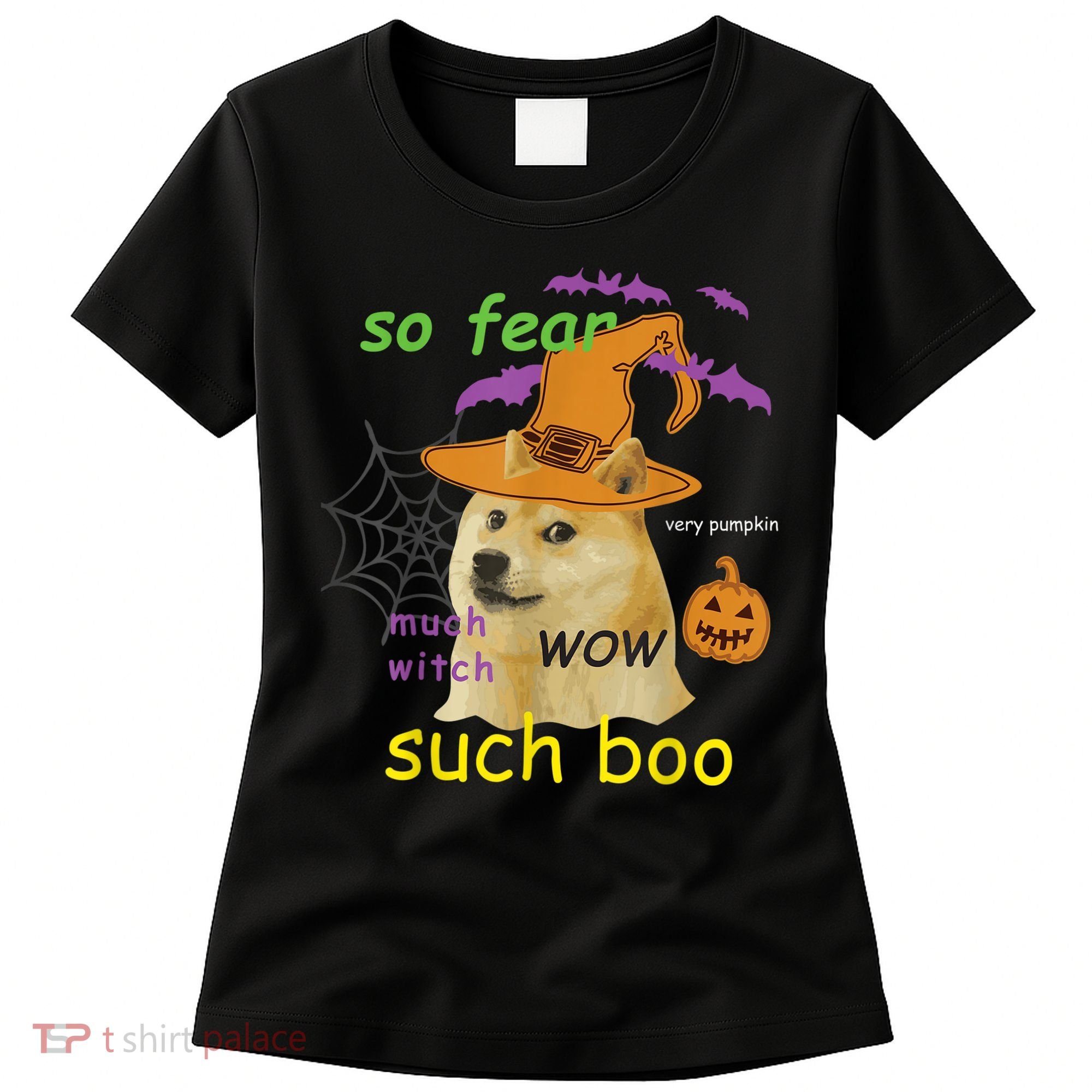 Halloween Doge Shirt Meme Costume Women's T-Shirt