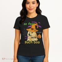 Halloween Doge Shirt Meme Costume Women's T-Shirt thumb 4