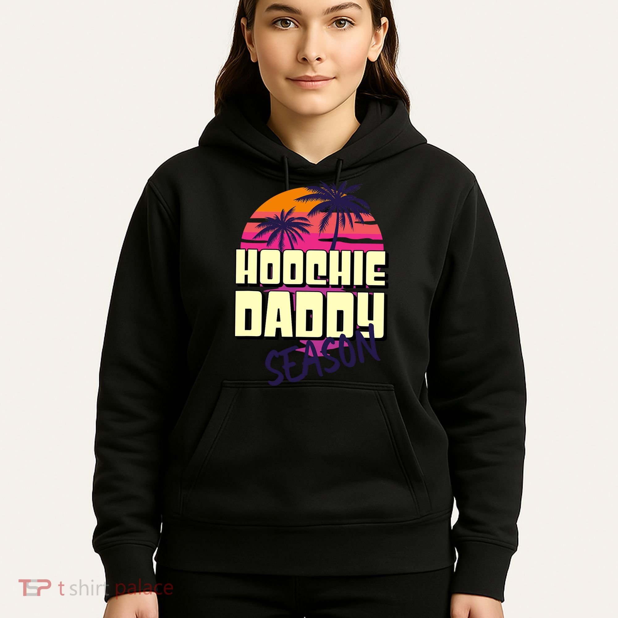 Hoochie Daddy Season Summer Beach Retro Father's Day Gift Hoodie
