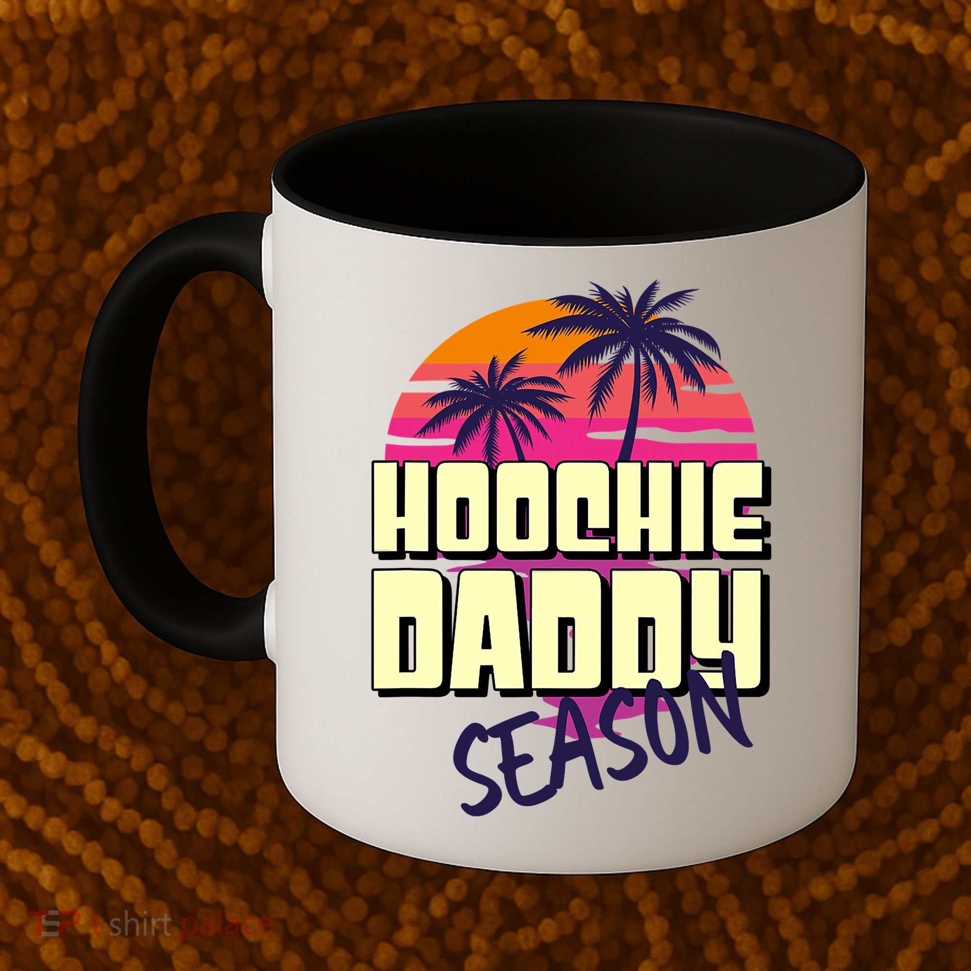 Hoochie Daddy Season Summer Beach Retro Father's Day Gift Coffee Mug