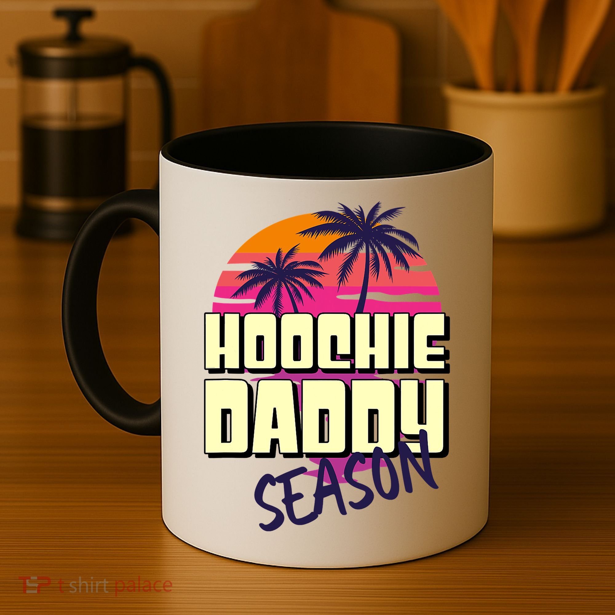 Hoochie Daddy Season Summer Beach Retro Father's Day Gift Coffee Mug