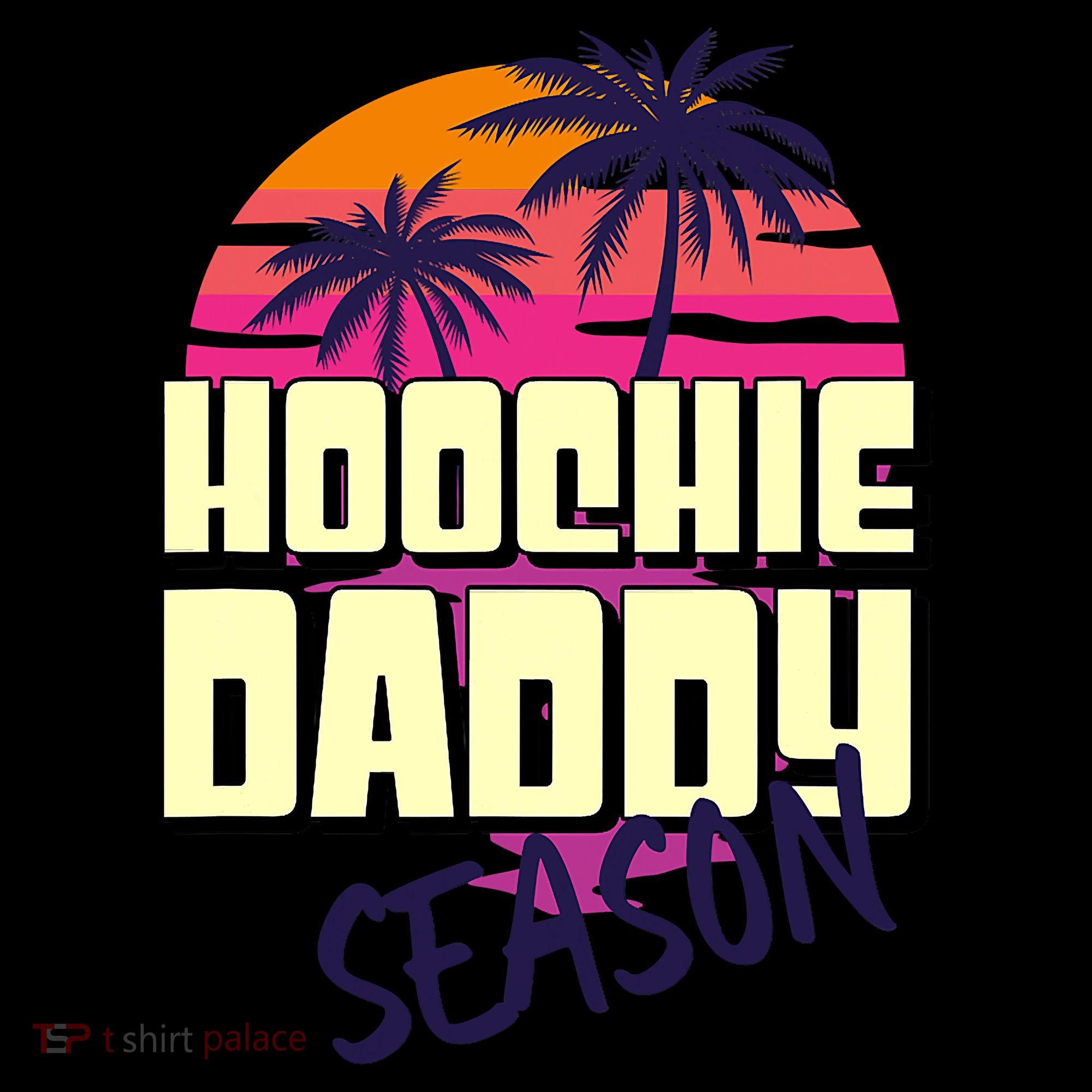Hoochie Daddy Season Summer Beach Retro Father's Day Gift Women's Hoodie