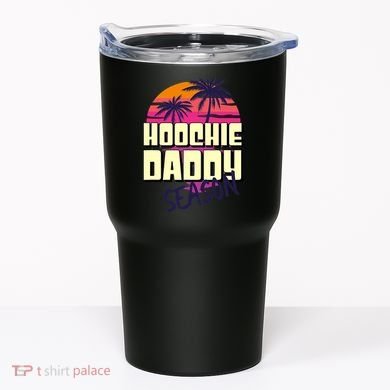 Hoochie Daddy Season Summer Beach Retro Father's Day Gift Tumbler