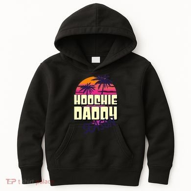 Hoochie Daddy Season Summer Beach Retro Father's Day Gift Kids Hoodie