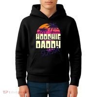 Hoochie Daddy Season Summer Beach Retro Father's Day Gift Kids Hoodie thumb 4