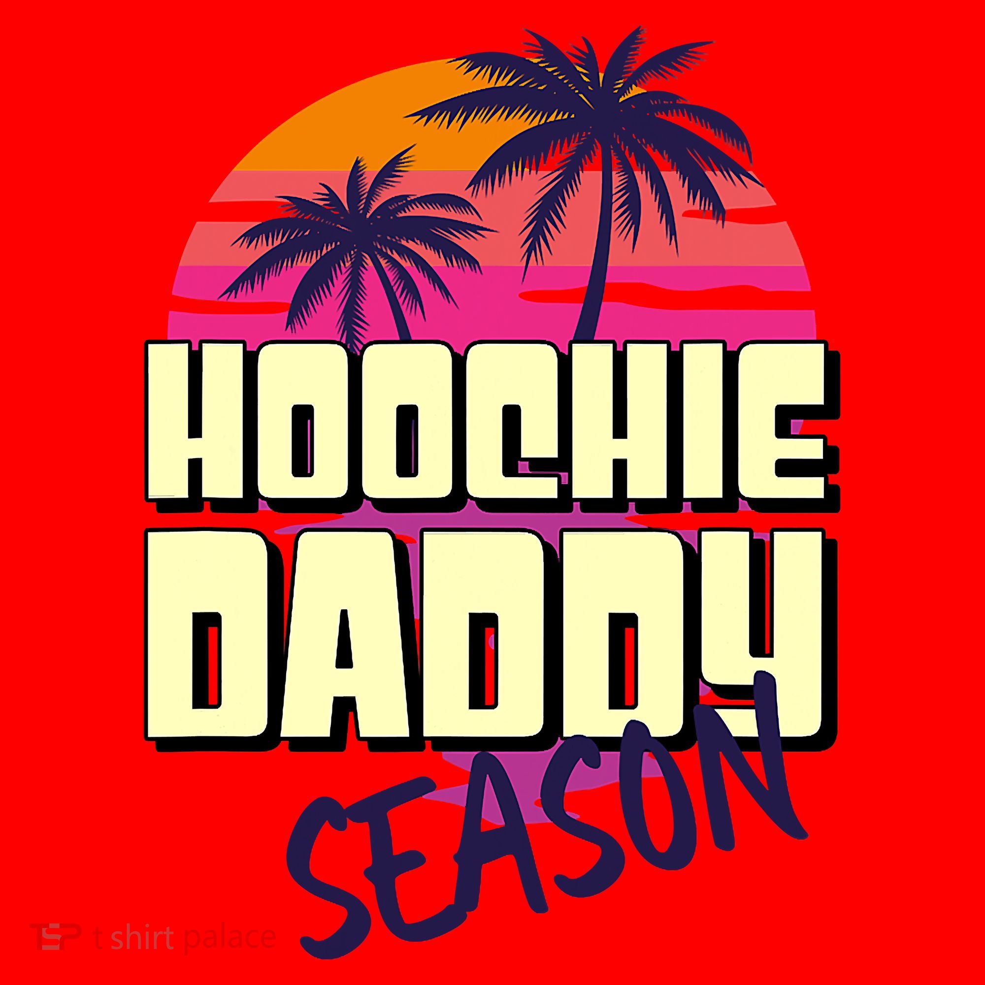 Hoochie Daddy Season Summer Beach Retro Father's Day Gift Santa Hat
