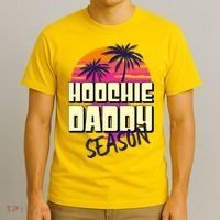 Hoochie Daddy Season Summer Beach Retro Father's Day Gift T-Shirt thumb 3