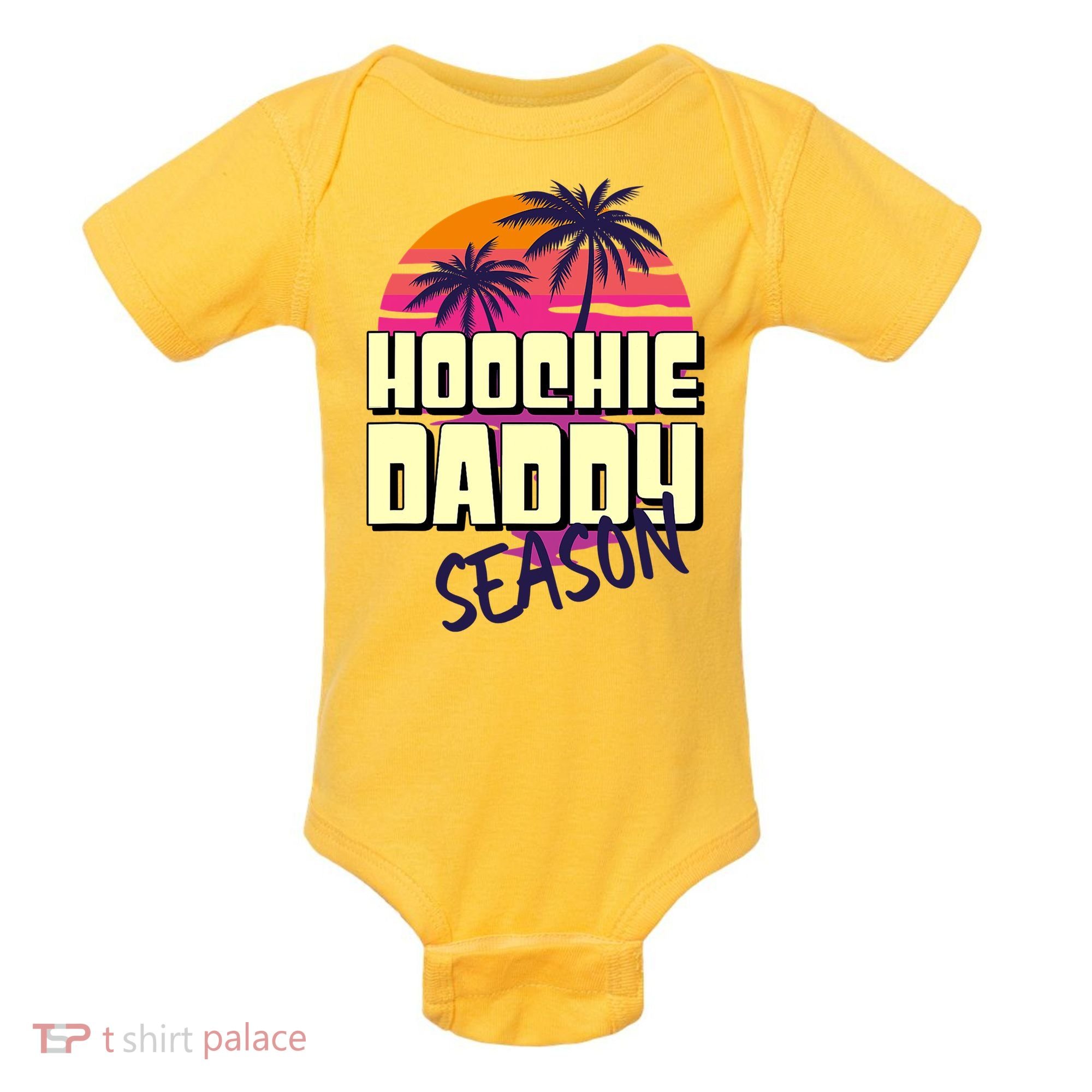 Hoochie Daddy Season Summer Beach Retro Father's Day Gift Baby Bodysuit