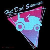 Hot Dad Summer Funny 80s Retro Riding Lawn Mower Tank Top thumb 6