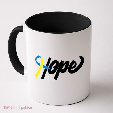 Hope Down Syndrome Awareness Ribbon Coffee Mug