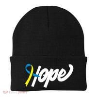 Hope Down Syndrome Awareness Ribbon Beanie thumb 0