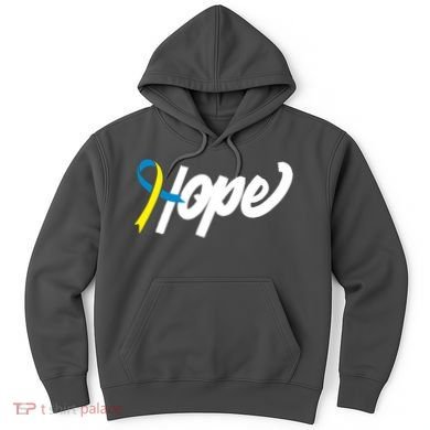 Hope Down Syndrome Awareness Ribbon Hoodie