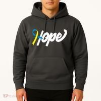 Hope Down Syndrome Awareness Ribbon Hoodie thumb 2