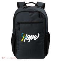 Hope Down Syndrome Awareness Ribbon Backpack thumb 0