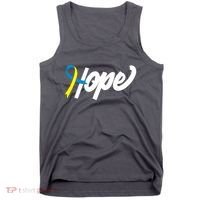 Hope Down Syndrome Awareness Ribbon Tank Top thumb 0
