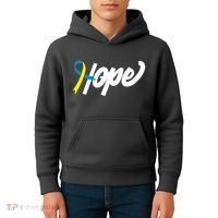 Hope Down Syndrome Awareness Ribbon Kids Hoodie thumb 4