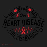 Heart Disease Survivor Chd Heart Disease Awareness Month Cool Gift Women's Sweatshirt thumb 2