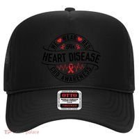 Heart Disease Survivor Chd Heart Disease Awareness Month Cool Gift Hat thumb 0
