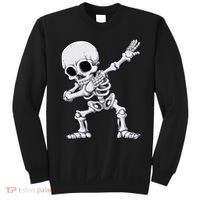 Halloween Dabbing Skeleton Skull Rib Cage Dab Dance Sweatshirt thumb 0