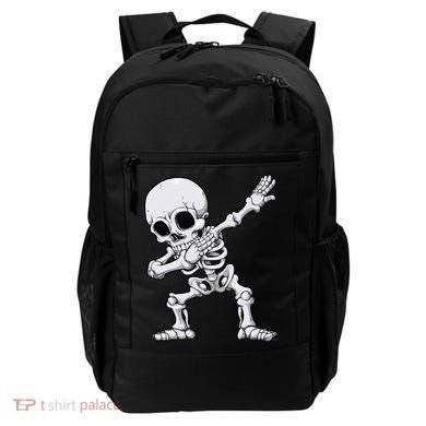 Halloween Dabbing Skeleton Skull Rib Cage Dab Dance Backpack