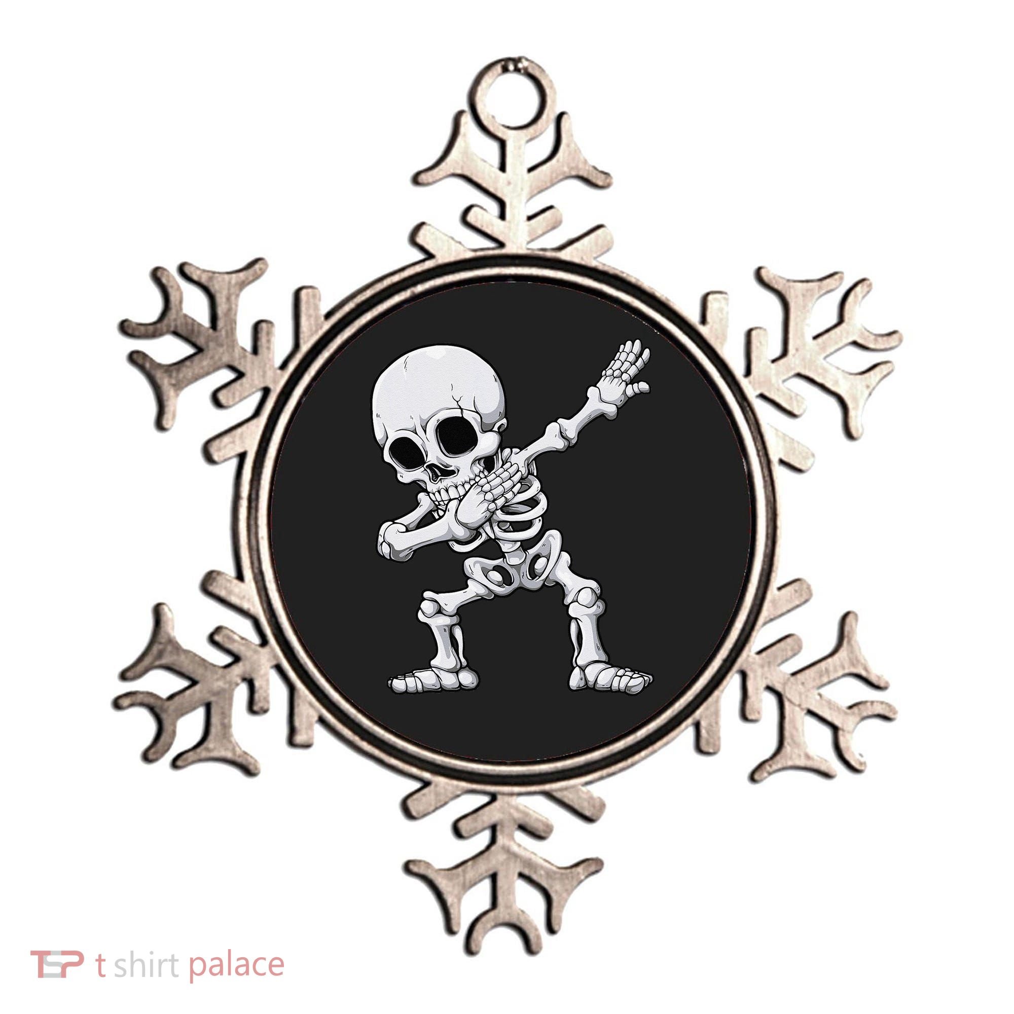 Halloween Dabbing Skeleton Skull Rib Cage Dab Dance Ornament