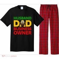 Husband Dad Small Business Owner African American Ceo Pajama Set thumb 0