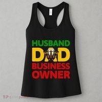Husband Dad Small Business Owner African American Ceo Women's Tank Top thumb 3