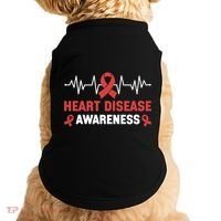 Heart Disease Support Heart Disease Awareness Cute Gift Doggie Tank thumb 0