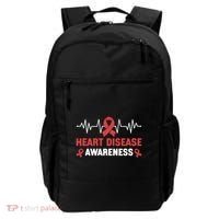 Heart Disease Support Heart Disease Awareness Cute Gift Backpack thumb 0