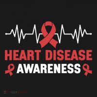 Heart Disease Support Heart Disease Awareness Cute Gift Women's Hoodie thumb 2