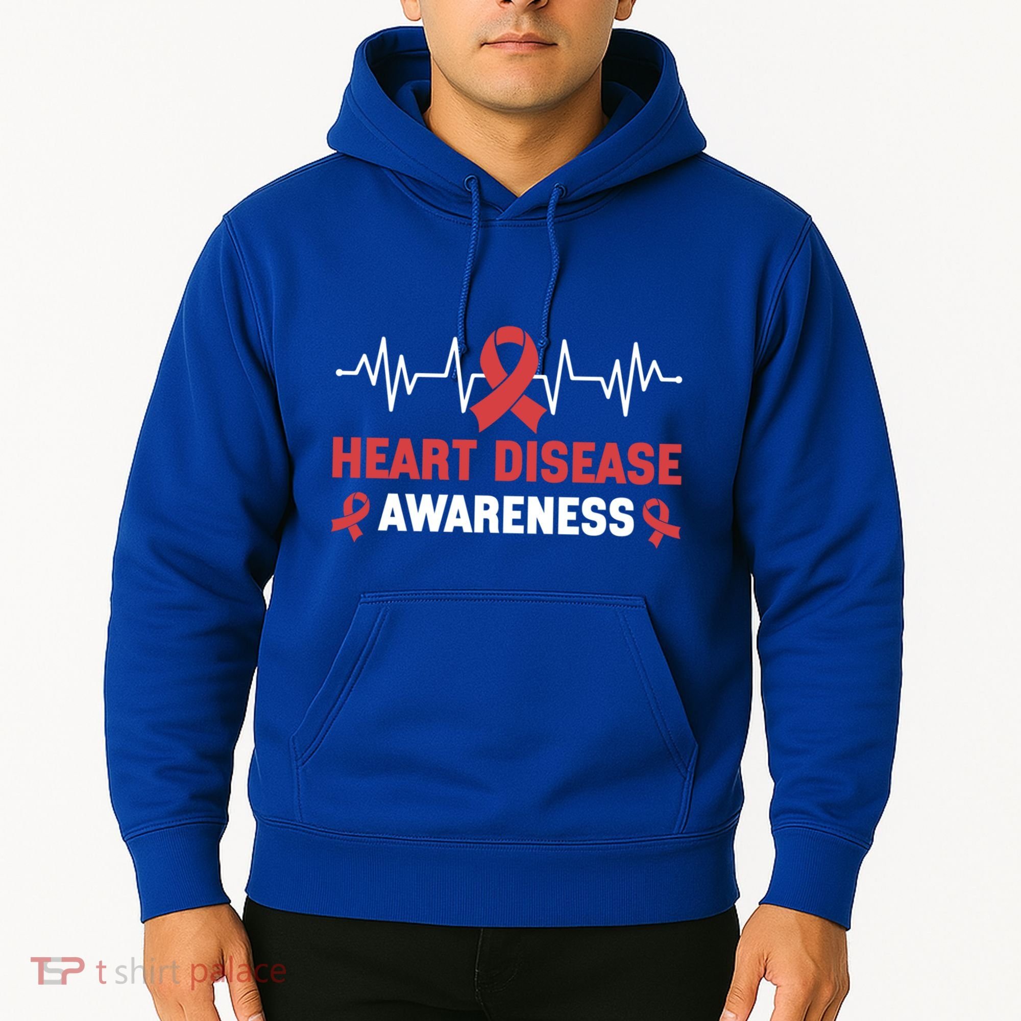 Heart Disease Support Heart Disease Awareness Cute Gift Hoodie