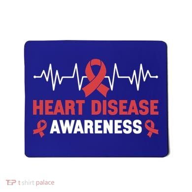 Heart Disease Support Heart Disease Awareness Cute Gift Mousepad