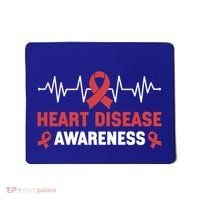 Heart Disease Support Heart Disease Awareness Cute Gift Mousepad thumb 0