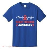 Heart Disease Support Heart Disease Awareness Cute Gift Kids T-Shirt thumb 0
