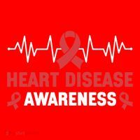 Heart Disease Support Heart Disease Awareness Cute Gift Santa Hat thumb 1