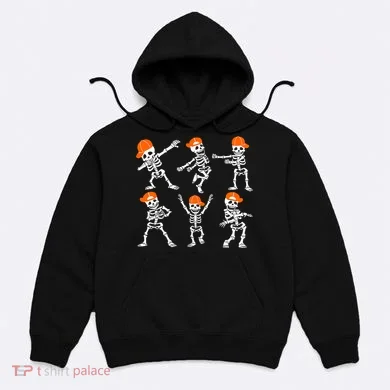 Halloween Dancing Skeleton Cap Funny Hoodie
