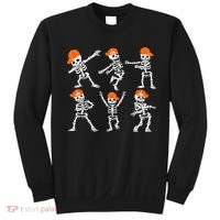 Halloween Dancing Skeleton Cap Funny Sweatshirt thumb 0