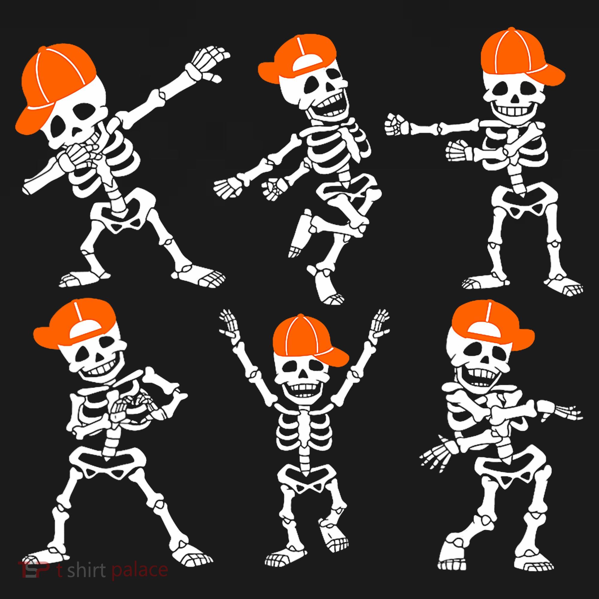 Halloween Dancing Skeleton Cap Funny Sweatshirt