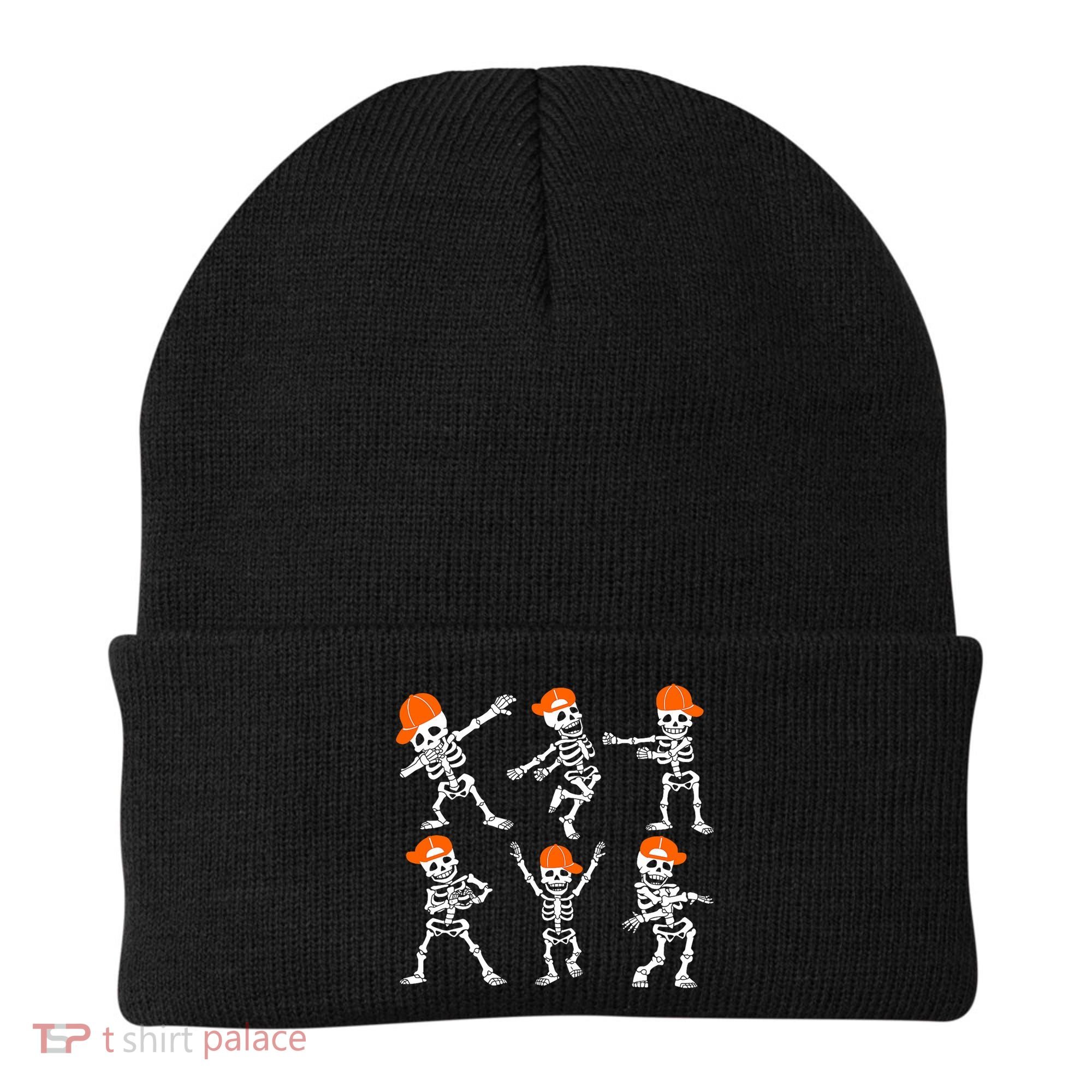 Halloween Dancing Skeleton Cap Funny Beanie